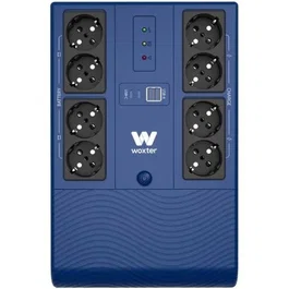 Woxter SAI Línea Interactiva UPS 800 VA/480W/ 8 Salidas/ Formato Torre